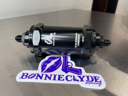 Bonnie & Clyde Racing In-Line Filter - Bonnie & Clyde Racing